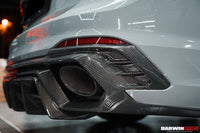 BKSS Style Rear Diffuser w/ Caps DarwinPro