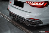 BKSS Style Rear Diffuser w/ Caps DarwinPro