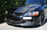 MITSUBISHI EVO 9. Kohlefaser-Frontlippe