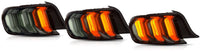 Feux arrières OSRAM noirs fumés FORD MUSTANG 2015-2021 USA - NOUVELLE VERSION