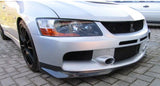 MITSUBISHI EVO 9. Kohlefaser-Frontlippe