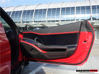 Darwinpro  2010-2015 Ferrari 458 Coupe/Spyder Carbon Fiber Door Panel Interior
