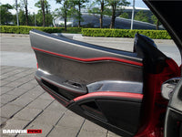 Darwinpro  2010-2015 Ferrari 458 Coupe/Spyder Carbon Fiber Door Panel Interior
