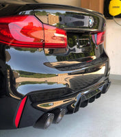 BMW M5 F90 P-Style Carbon Fiber Diffuser