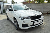SET OF SPLITTERS BMW X4 M-PACK