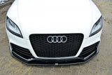 Front Splitter V.1 Audi TT RS 8J Maxton Design