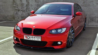 FRONT SPLITTER for BMW 3 E92 MPACK (PREFACE MODEL fits M Performance splitters) Maxton Design