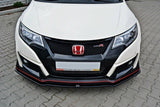 FRONT SPLITTER v.1 HONDA CIVIC IX TYPE R Maxton Design
