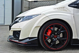 FRONT SPLITTER v.1 HONDA CIVIC IX TYPE R Maxton Design