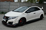 FRONT SPLITTER v.1 HONDA CIVIC IX TYPE R Maxton Design