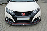 FRONT SPLITTER v.2 HONDA CIVIC IX TYPE R Maxton Design