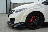 FRONT SPLITTER v.2 HONDA CIVIC IX TYPE R Maxton Design
