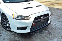 FRONT SPLITTER V.1 Mitsubishi Lancer Evo X Maxton Design