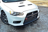 FRONT SPLITTER V.1 Mitsubishi Lancer Evo X Maxton Design
