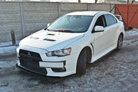 FRONT SPLITTER V.1 Mitsubishi Lancer Evo X Maxton Design