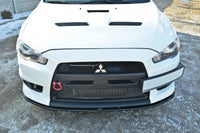 FRONT SPLITTER V.2 Mitsubishi Lancer Evo X Maxton Design