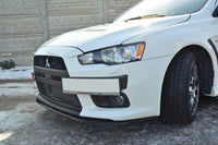 FRONT SPLITTER V.2 Mitsubishi Lancer Evo X Maxton Design