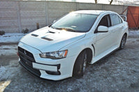 FRONT SPLITTER V.2 Mitsubishi Lancer Evo X Maxton Design