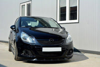 FRONT SPLITTER OPEL CORSA D NURBURG (FOR OPC / VXR BUMPER) Maxton Design