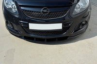 FRONT SPLITTER OPEL CORSA D NURBURG (FOR OPC / VXR BUMPER) Maxton Design
