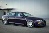 SIDE SKIRTS DIFFUSERS AUDI A6 C6 S-LINE (PREFACE/FACELIFT) Maxton Design