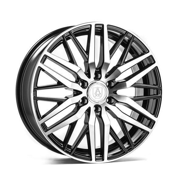 AXE EX30T 8.5x20ET45 6x130 GLOSS BLACK & POLISHED
