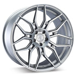 WHEELFORCE WHEELS
MODEL:	CF.2 FF 
SIZE: 	20x8.5 5x112 ET28 FC 
FINISH: 	FROZEN CRYSTAL SILVER