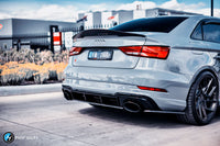 SPOILER ARRIÈRE HORSCH CARBONE AUDI RS3 8V FACELIFT