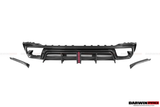 BKSS Style Rear Diffuser w/ Caps DarwinPro