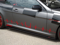 Carbon-Seitenschweller-Ansatz für BMW 6 E63 und E64 (R/L)