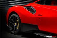 DarwinPRO 2015-2020 Ferrari 488 GTB/Spyder Pista Style Quarter Panel Side Scoops