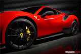 DarwinPRO 2015-2020 Ferrari 488 GTB/Spyder Pista Style Quarter Panel Side Scoops