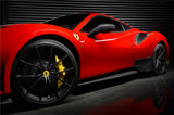 DarwinPRO 2015-2020 Ferrari 488 GTB/Spyder Pista Style Side Skirts