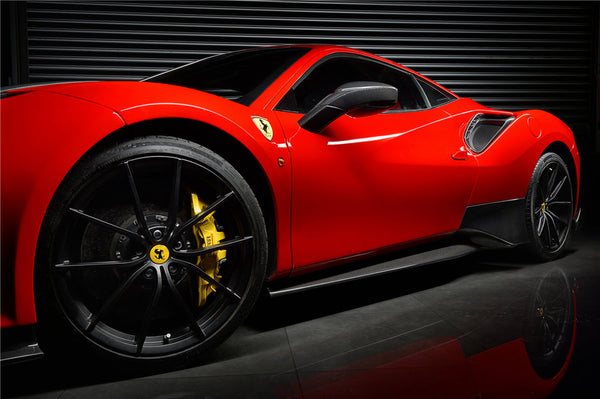 DarwinPRO 2015-2020 Ferrari 488 GTB/Spyder Pista Style Side Skirts