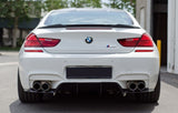 REAR DIFFUSER CARBON V-TYPE BMW F12 F13 F06 M6