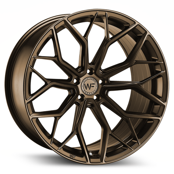 WHEELFORCE WHEELS
MODEL:	HE.1-FF
SIZE: 20x10.5 ET26 5x112
FINISH: SATIN BRONZE