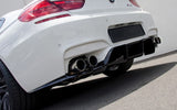 REAR DIFFUSER CARBON V-TYPE BMW F12 F13 F06 M6