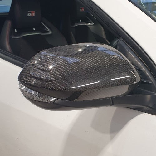 Housses de rétroviseurs en carbone Toyota GR Yaris KR