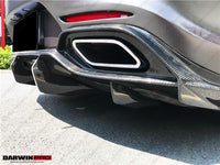 DarwinPRO IMP Style Carbon Fiber Rear Diffuser Replacement