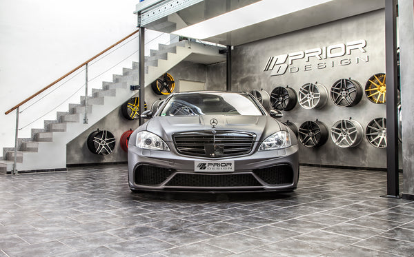 PD Black Edition V3 Widebody Aerodynamic Kit for Mercedes S-Class W221 Prior Design