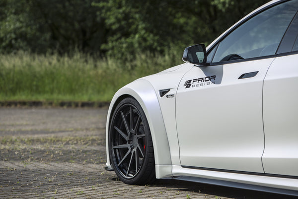 PD-S1000WB Widebody Front and Rear Widenings for Tesla Model S [2016+] Prior Design
