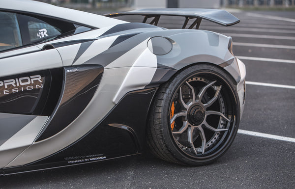 PD1 Widebody Rear Widenings for McLaren 570S Prior Design