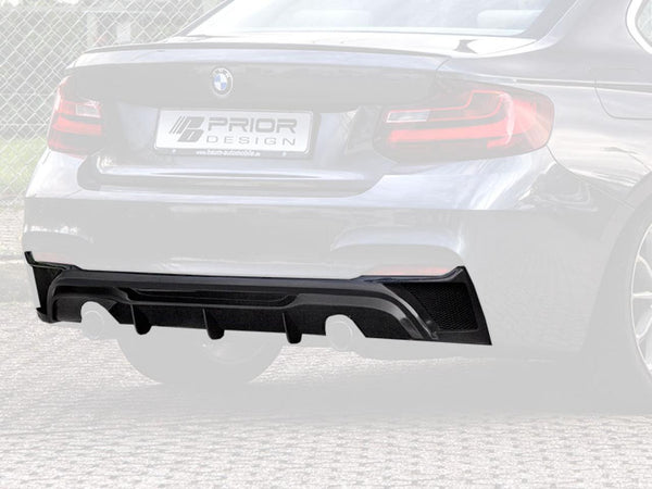 PD2XX Rear Diffusor for BMW 2-Series F22/F23 Coupe / Cabrio Prior Design