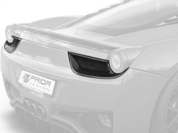 PD458 Rear Vents Inserts for Ferrari Italia F458 Prior Design