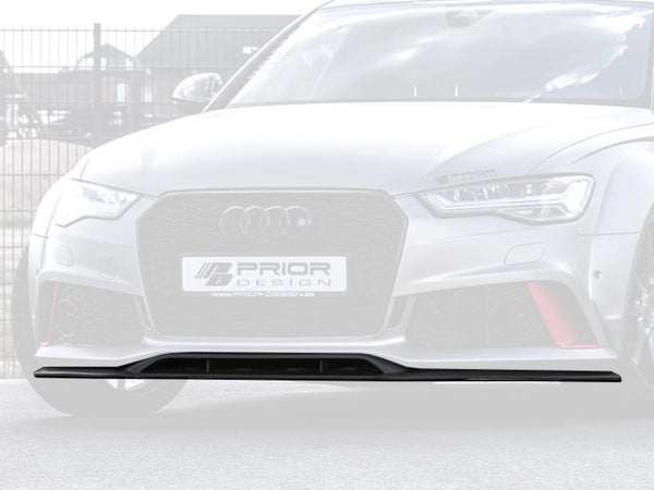 PD600R Front Add-On Lip Spoiler for PD600R Front Bumper - Audi A6 / A6 Avant [C7] Prior Design