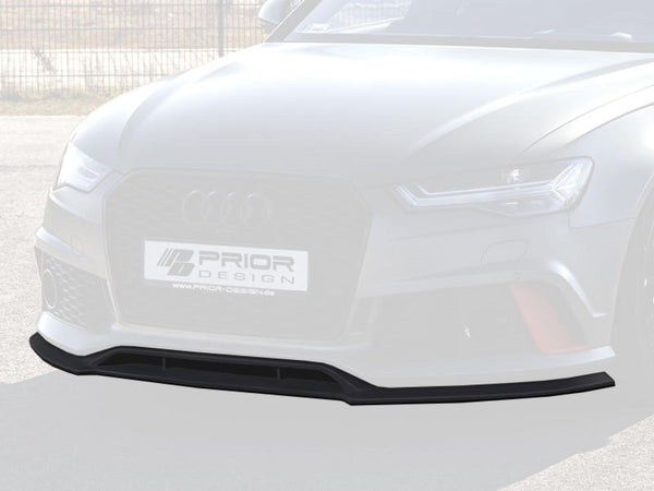 PD600R Front Lip Spoiler for PD600R Front Bumper - Audi A6 / A6 Avant [C7] Facelift Prior Design