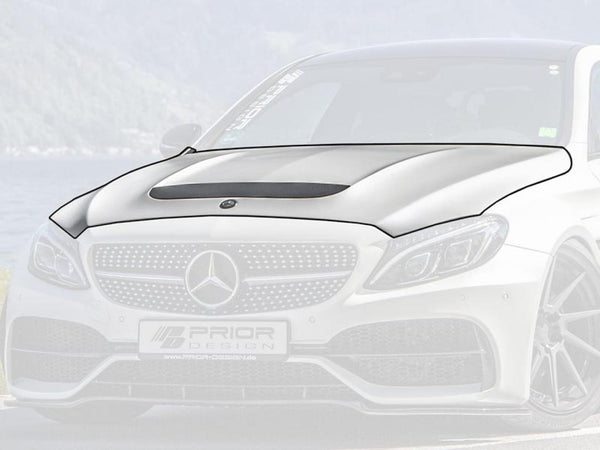 PD65CC Bonnet for Mercedes C-Coupe C205 Prior Design