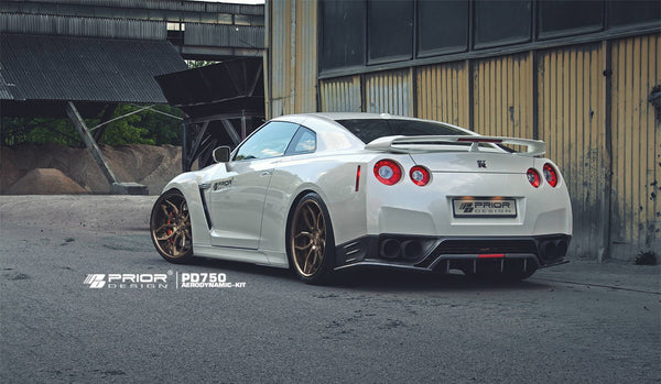 PD750 Rear Diffusor for Nissan GT-R [R35] Prior Design