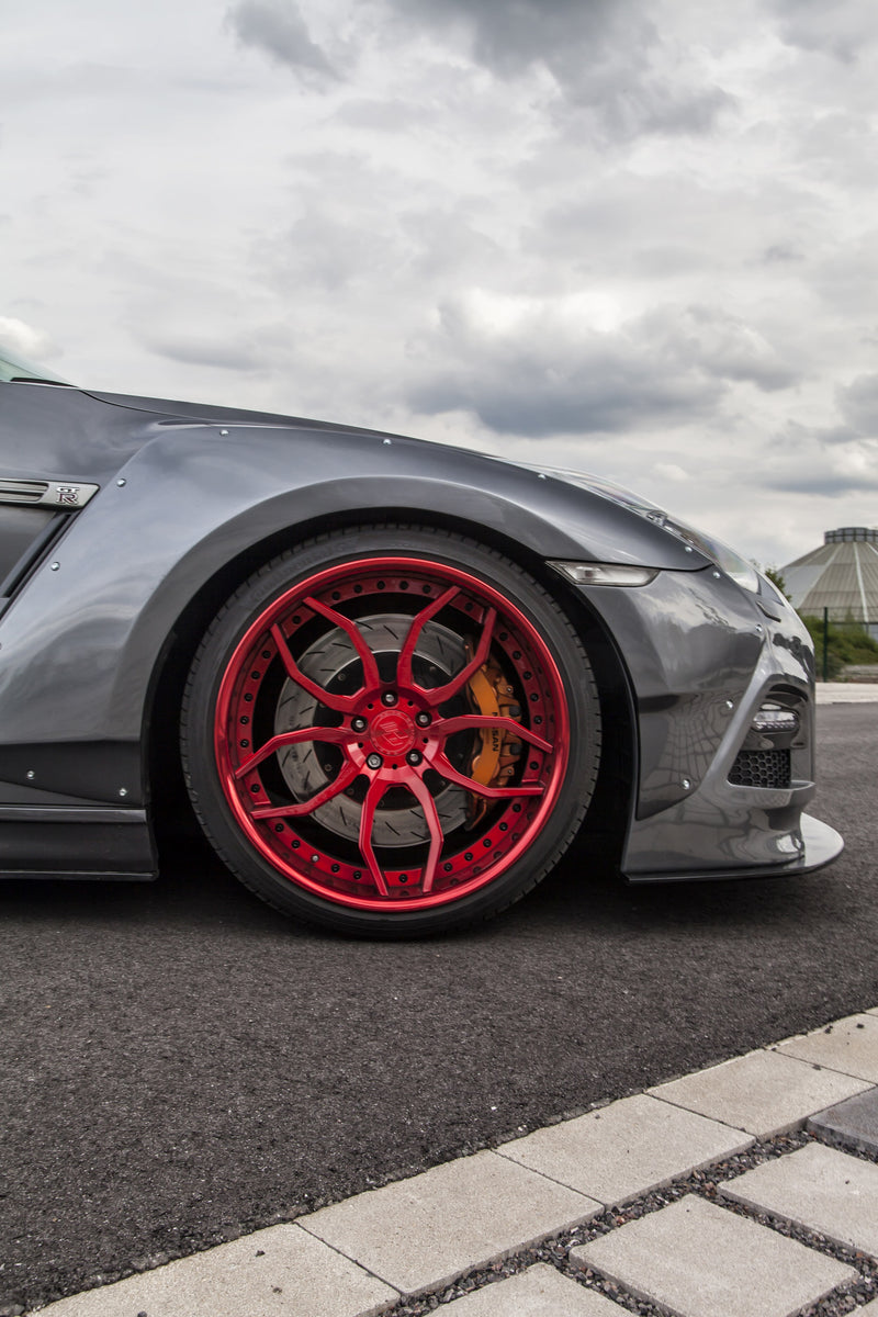 PD750WB Widenings (4x) for Nissan GT-R R35 Prior Design – MdS Tuning
