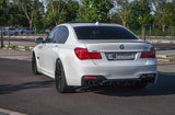PD7R Rear Bumper incl. Diffusor for BMW 7-Series F01 Prior Design